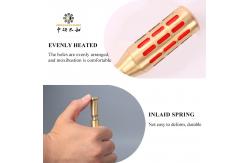 China Pure Copper Removable Warm Moxa Roller Stick Moxibustion Tool supplier