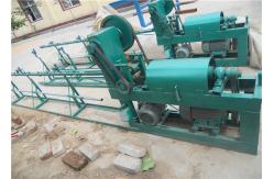 China Wire Straightening And Cutting Machine , CNC Control Gabion Mesh Machine supplier