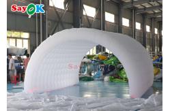 China Fire Proof Air Tight Event Inflatable Tunnel Tent With LED supplier