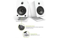 China Small Speakers Tabletop Steel Computer Speaker Stands with Customized Instruction supplier