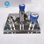 R1100 Serie Changeover Manifold Regulator Stainless Steel Semi Automatic for sale