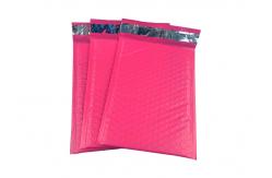 China Pink 6x10 Bubble Padded Mailers With Self Adhesive Fold Over Flap supplier