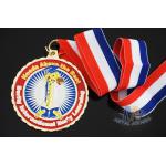 Brass Stamped Personalized Award Medals Hard Enamel Zinc Alloy For Sports for sale