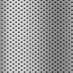 Galvanised Round Hole Perforated Sheet DX52D Regular Spangle for sale