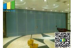 China Meeting Room Folding Partition Walls With Pass Through Door Access supplier