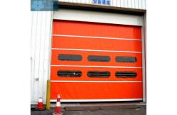 China PLC Control 0.6m/S 1.2mm PVC Roller Shutter Doors supplier