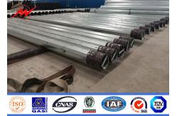 China High Strength Polygon Galvanized Steel Pole 33kv 110kv 132kv 230kv 380kv 400kv 550kv supplier