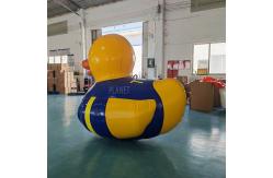 China Air Sealed Advertising Water Floating Inflatable Yellow Duck Inflatable Duck Balloon supplier