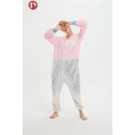 Soft Polyester Fluffy Flannel Fleece unicorn pijamas animal onesie for wholesale for sale