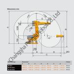 KUKA KR210L150 Automatic Six Axis Stacking Robot Arm Extension 3100mm Load 150kg
