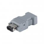 IEEE 1394 6 Pin Female Connector Soler Type Voltage 500V For Server I/O Connection for sale