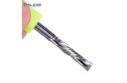 China 2 Flute CNC Cutting Tungsten End Mill AlTiN Coating For Wood supplier