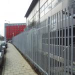 New design cheap price D type w type  palisade fence for garden and industry for sale