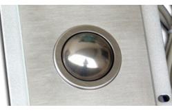 China USB Port Industrial Trackball Pointing Device Dust Proof With 3 Mouse Buttons supplier