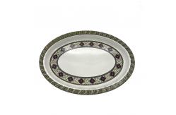 China 14 Household Melamine Soup Plate Oval Deep Durable 531 Series supplier