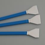 Class 100 Cleanroom V Shape Knitted Microfiber Camera Sensor Swabs for sale