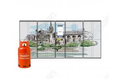 China Smart Combo Robotic Vending Locker Machine Gas Exchange For Sandwich Salad supplier