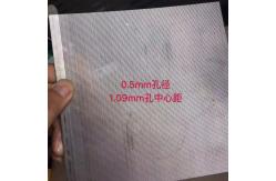 China High Precision Etching Mesh Stainless Steel Disc For Chemical Fiber Plate supplier