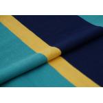 Breathable And Natural Skin-Friendly Good Texture Soft Striped Knit Fabric For T-Shirt for sale