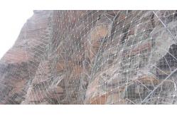 China 60*80 Gabion Steel Mesh Double Twisted Hexagonal Woven Metal Mountain Protection Net supplier