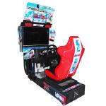 32 Inch Screen Racing Car Game Machine Coin Operation Bright Color for sale
