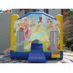 Inflatable Princess Commercial Bouncy Castles PVC Tarpaulin For Indoor for sale