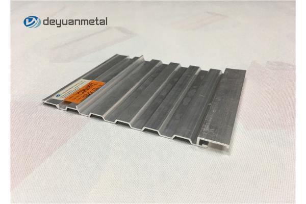 GB Standard Mill Finish Aluminium Extruded Profiles Length 5.98m Sandblasting