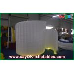 Photo Booth Decorations 3*2.7*1.5m Spiral Inflatable Photo Booth With Led Light For Event for sale