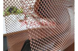 China Hanging Woven Wire Mesh Shower Curtain Aluminum Coil supplier