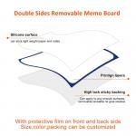 Double Sides Sticky Reusable Magnetic Memo Strip Notice Board For Fridge