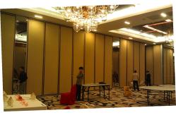 China Aluminium Door Track System Acoustic Partition Wall / Sliding Movable Partition Wall Systems supplier