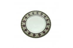 China 6 Melamine Melamine Salad Plate Round Shape With Ripple 531 Series supplier