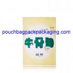 Heat seal tea pouch bag, high barrier foil bag for tea, powder packaging for sale