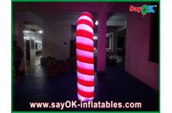 China 9 Feet Holiday Decotations Lovely Inflatable Christmas Arch With Led Lights supplier