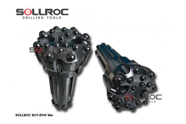 SRC545 Reverse Circulation Deep Rock Well Drilling Bits Fit RE545 Shank