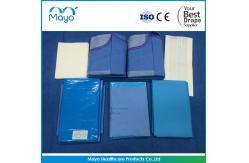 China MAYO Surgical Obstetrics Drapes Baby Delivery Pack With Surgical Gowns supplier