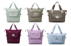 China Multifunctional Oxford Foldable Travel Bags Portable Durable Eco Friendly supplier