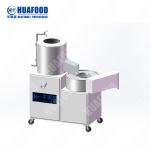 Stainless Steel Cleaning 300kg/h Sweet Potato Chips Cutting Machine for sale