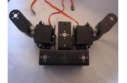 China Diy Robot Kit 15 DOF Robot With Claws Full Steering Bracket Accessories supplier