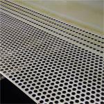 High Precision Perforated Metal Mesh Perforated Stainless Sheet For Food Processing for sale
