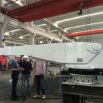 Popular Stiff Boom Hydraulic Marine Crane 1.5t 4m Yacht Use CE Certificate for sale