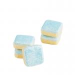 Three-in-One Customizable Dual-Color Water-Soluble Film Dual Action Stain Grease Removal Dishwasher Tablets for sale