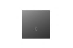 China Big Module Electrical Wall Switch , Full Plastic 86x86mm Door Bell Switch supplier