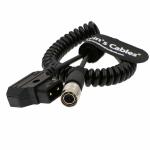 Sound Devices ZAXCOM Power Coiled Twist Cable D-Tap to 4PIN Hirose Male for sale
