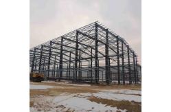 China Prefab Warehouse Building Steel Structure Painted Surface Treatment supplier