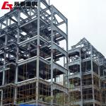 Strong Steel Structure High Rise Building Industrial Steel Grid Construction for sale