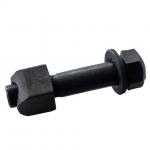 M20 Black Hex Bolts And Nuts Grade 10.9 Carbon Steel Material ODM for sale