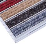 Commercial Aluminum Frame Carpet Insert Entrance Mats Anti Corrosion for sale