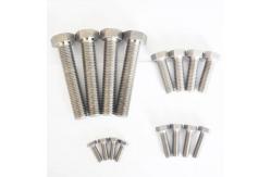 China Titanium Nuts Bolts Lightweight Drive Customizable Hex Head Coloured CNC/Forged Etc. supplier