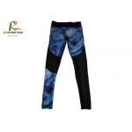Colorful Printed Womens Sports Leggings Customized Material For Running for sale